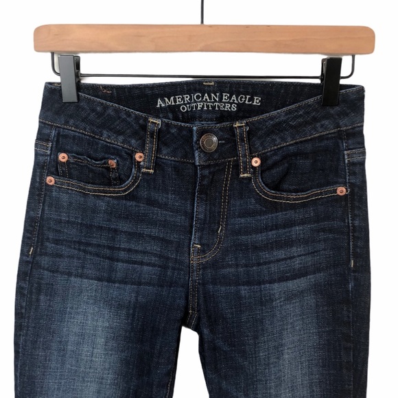 American Eagle Hi-Rise Skinny Stretch Denim Jeans - Picture 4 of 10